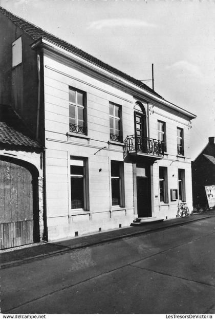 BELGIQUE - Wichelen - Gemeentehuis - 1672 - V D S - Hamme - echte foto - municipalité - porte principale - Carte postale