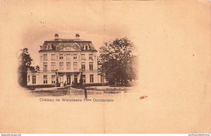 [-5%] BELGIQUE - Wielsbeke - Château de Wielsbeeke Fldre Occidentale - Rue de Chambery - Vue générale - Carte postale an