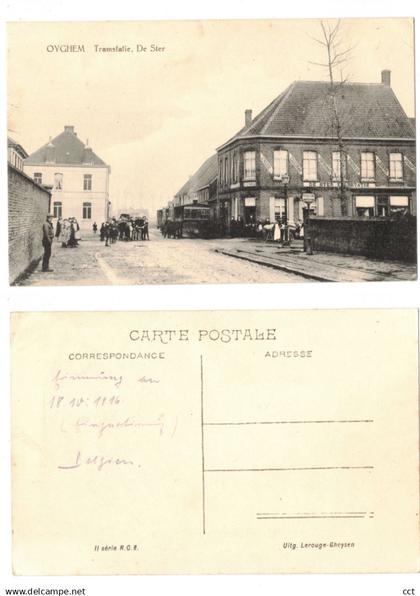 Ooigem   Oyghem   Wielsbeke   Tramstatie De Ster   (Gare du tram - tram vapeur - stoomtram)