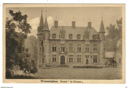 Wommelghem  Wommelgem   Kasteel " de Selsaete "