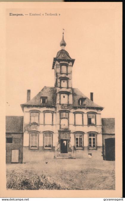 ELSEGEM.  KASTEEL TERBECK