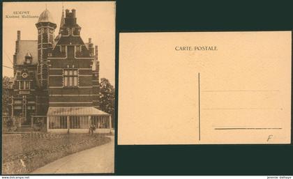 Carte postale - Zemst / Sempst Kasteel malflante