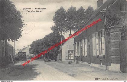 Aankomst van den tram - Zoersel