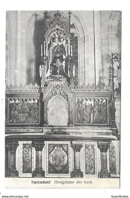 Zutendaal - Hoogaltaar der kerk.
