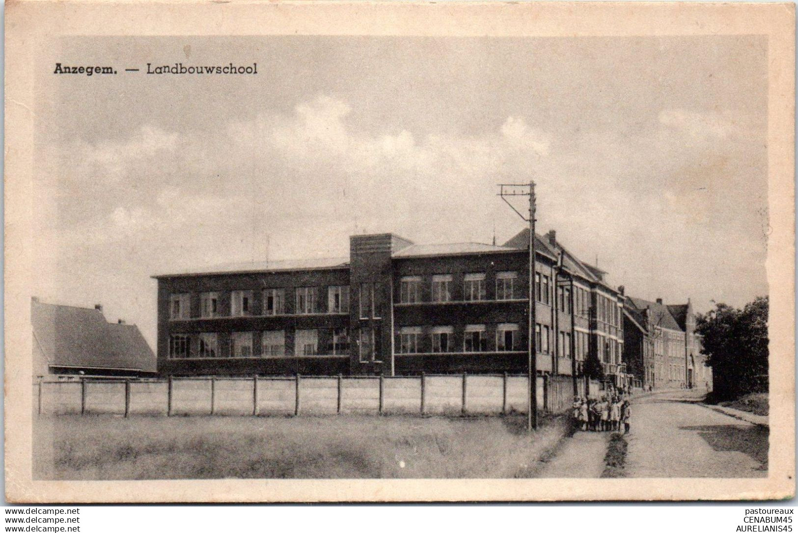 BELGIQUE - ANZEGEM - Landbouwschool