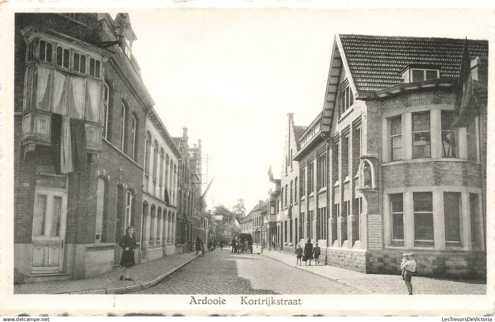 BELGIQUE - Ardooie - Kortrijkstraat - Gehocht à Odette 5 - 2 - 82 - Animé - Carte postale ancienne