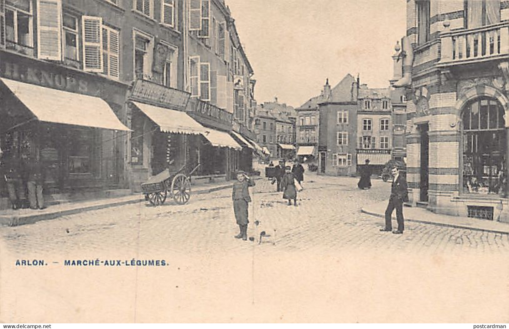 Belgique - ARLON (Lux.) Marché aux légumes