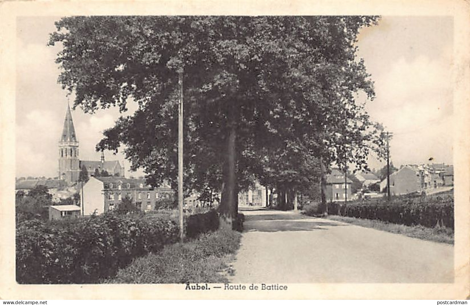 Belgique - AUBEL (Liège) Route de Battice