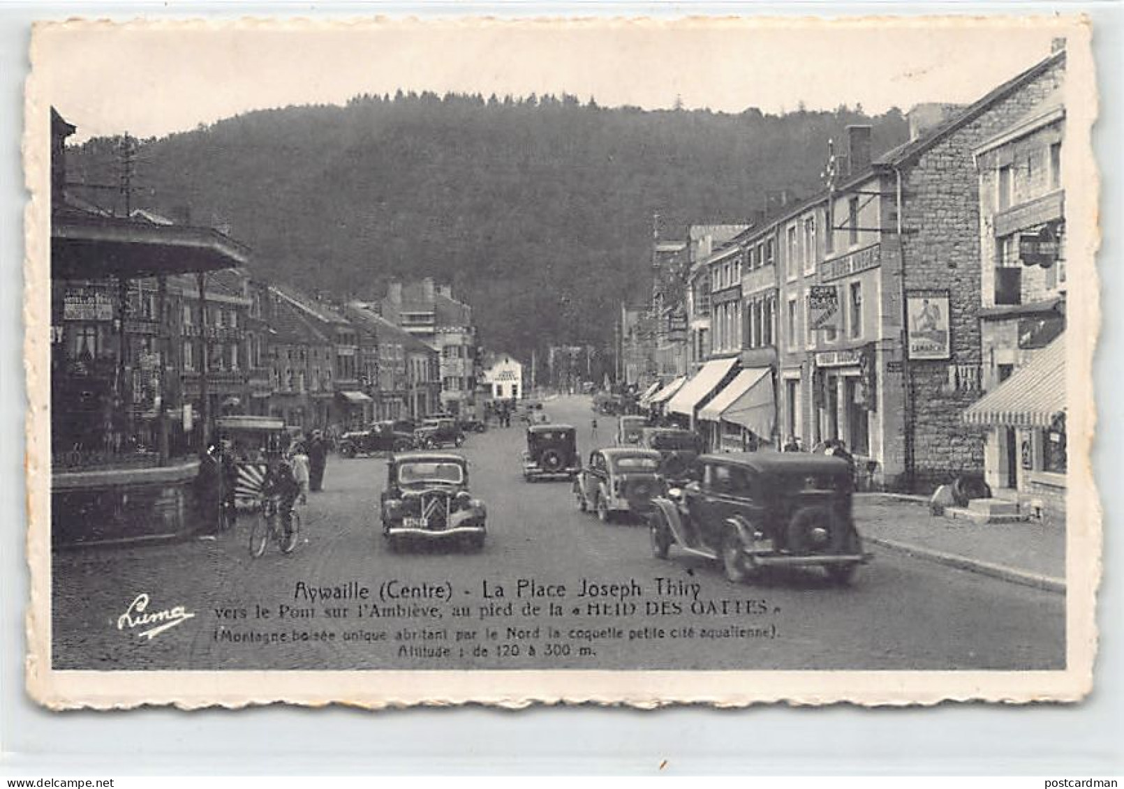 Belgique - AYWAILLE (Liège) La place Joseph Thiry