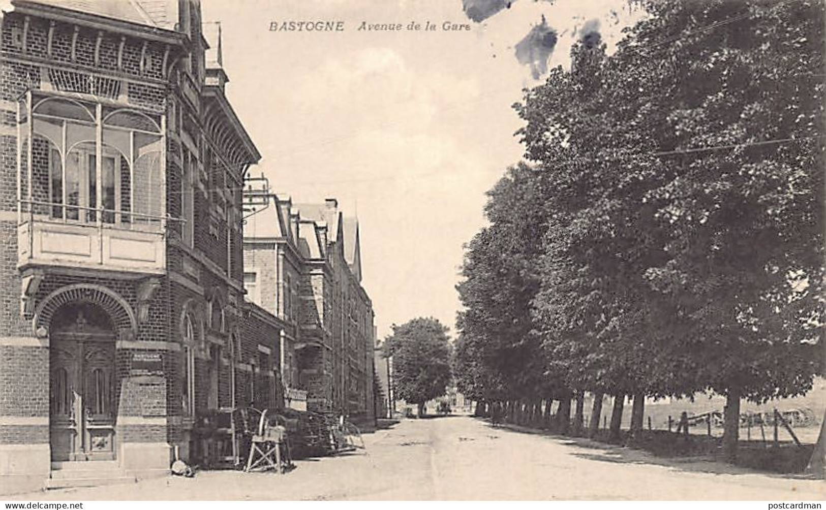 Belgique - BASTOGNE (Lux.) Avenue de la gare