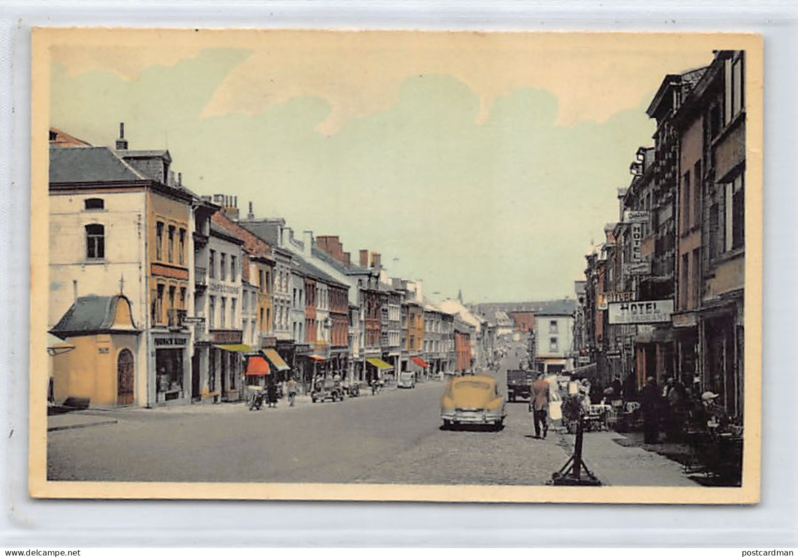 Belgique - BASTOGNE (Lux.) La Grand'Rue - Ed. Artcolor