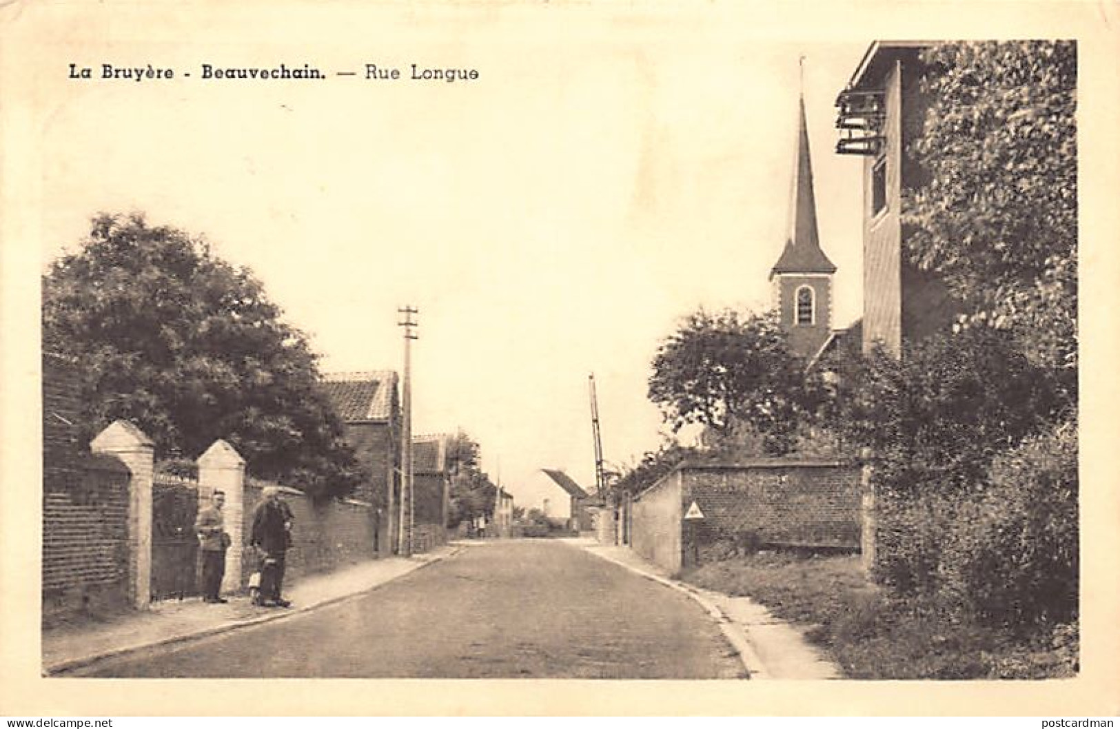 Belgique - BEAUVECHAIN (Br. W.) La Bruyère - Rue Longue