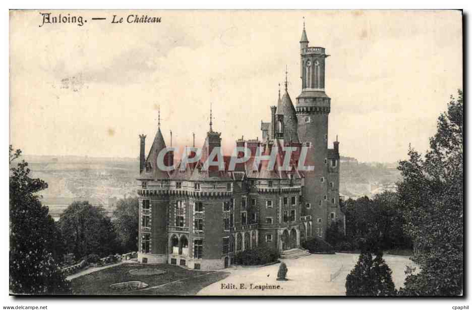 Belgique - Belgien - Antoing - Le Chateau - CPA