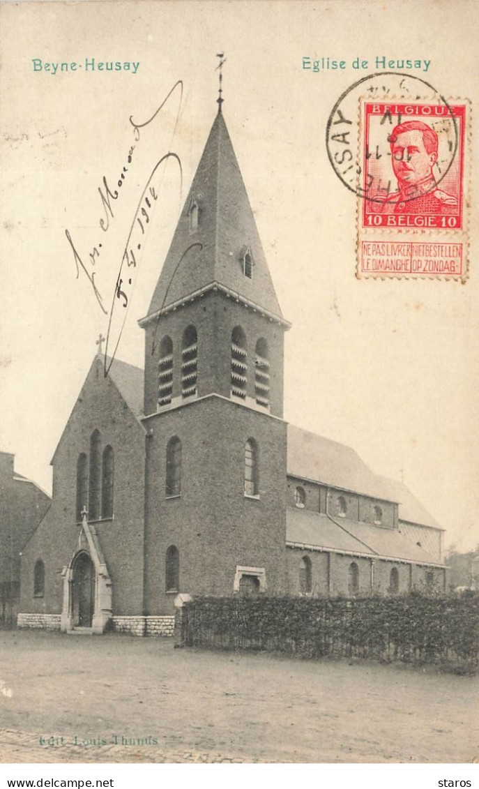 Belgique - BEYNE-HEUSAY - Eglise de Heusay
