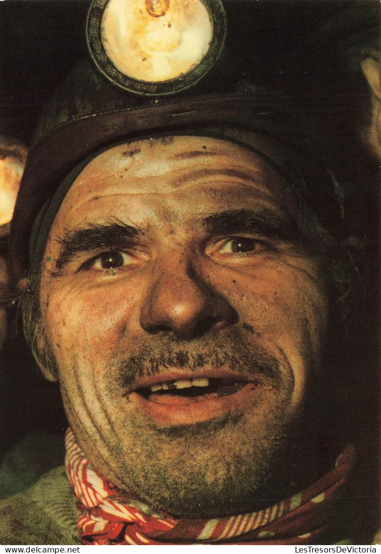 BELGIQUE - Blegny Trembleur - Mijnwerker - Mineur - Métier - Industrie - Mine - Portrait - Lampe - Carte postale