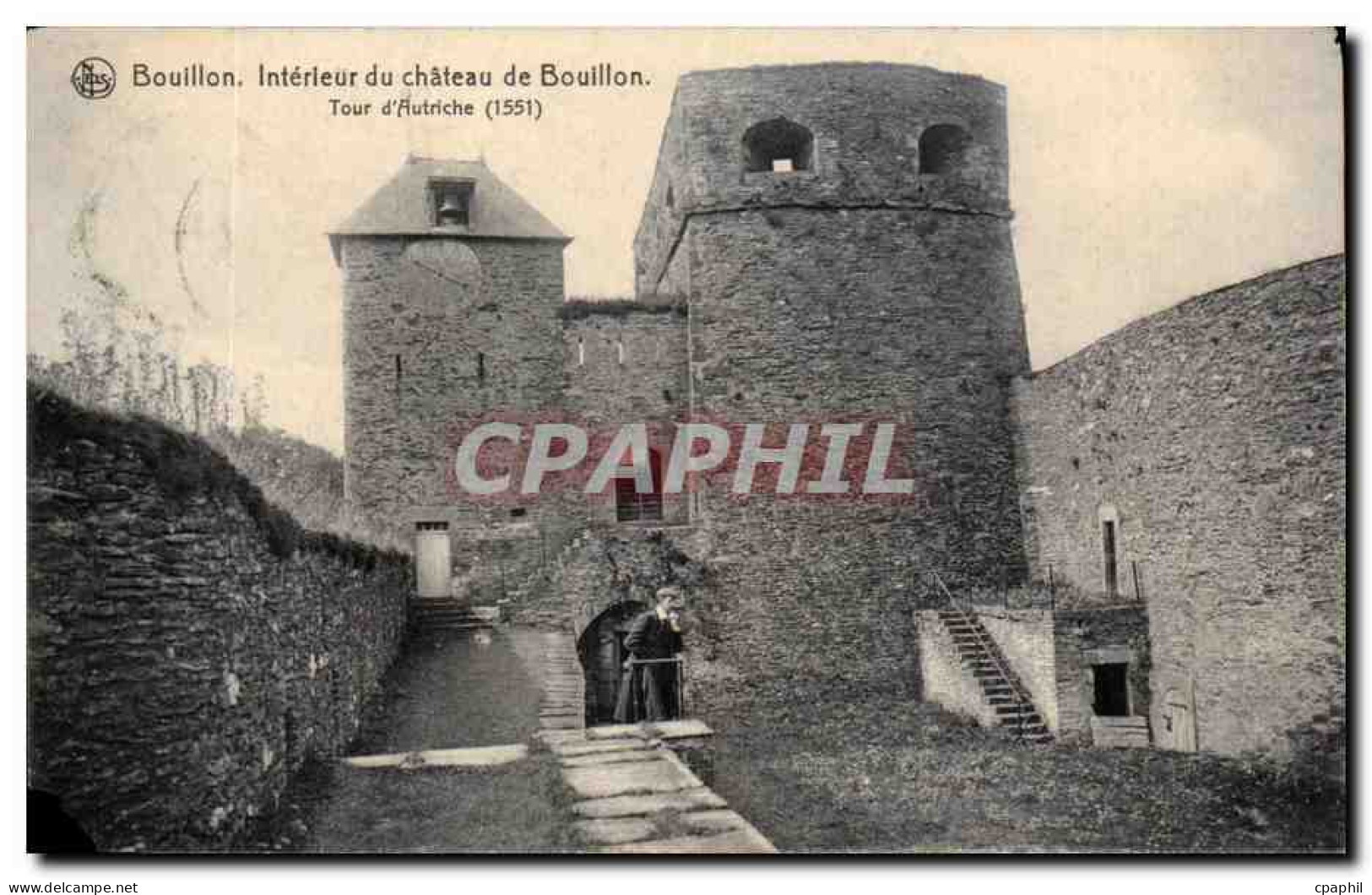 Belgique Bouillon CPA Interieur du chateau de Bouillon Tour d'Autriche (1551)