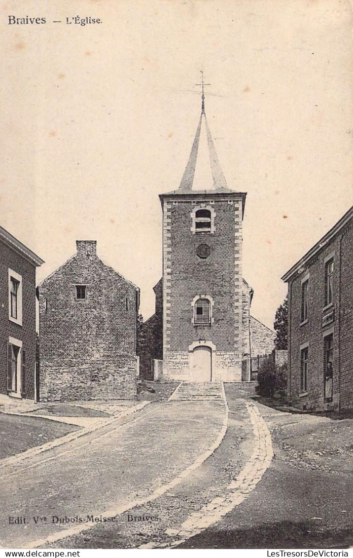 BELGIQUE - BRAIVES - L'église - Carte postale Ancienne