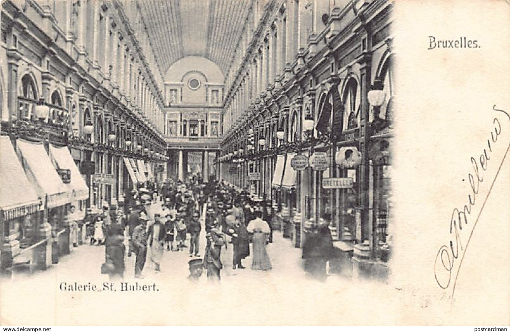 Belgique - BRUXELLES - Galerie Saint-Hubert