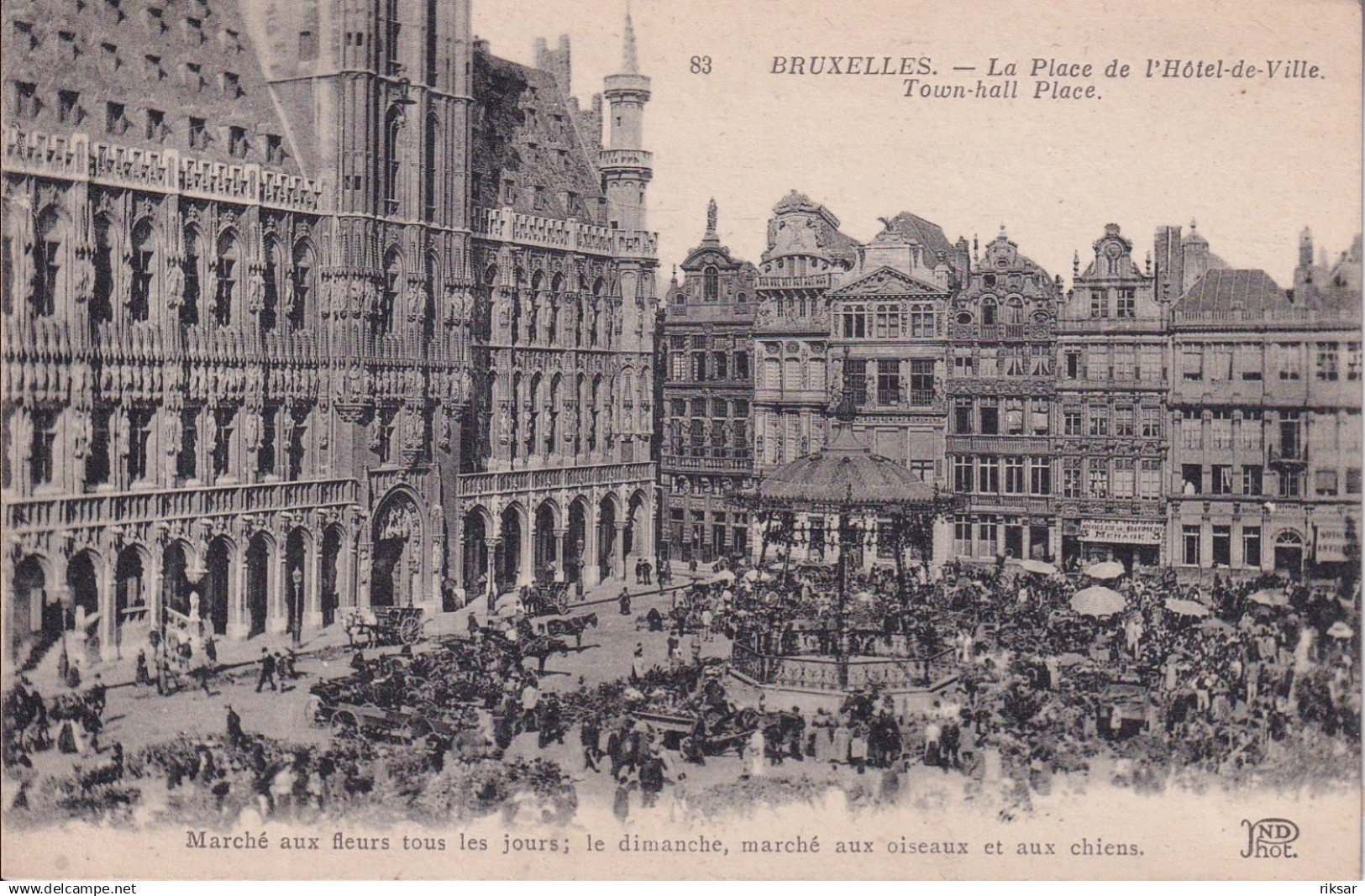 BELGIQUE(BRUXELLES) MARCHE(KIOSQUE)