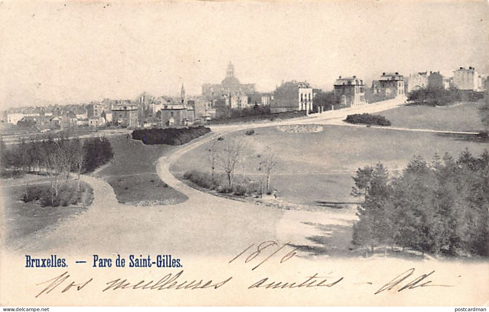 Belgique - BRUXELLES - Parc de Saint-Gilles