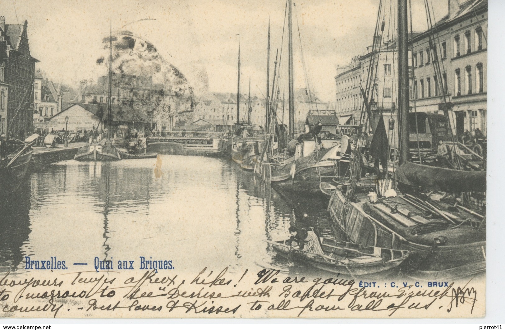 BELGIQUE - BRUXELLES - Quai aux Briques