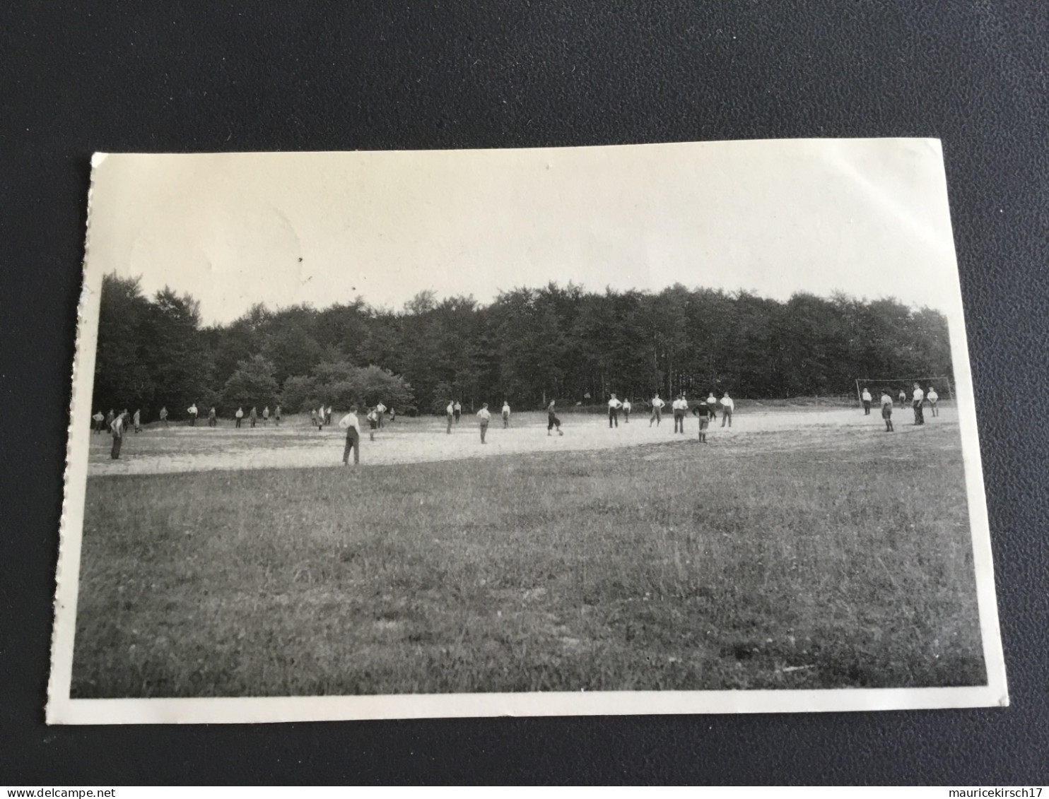 Belgique carte postale ancienne de Schadeck Attert Arlon Institut Molitor plaine de jeux 1949