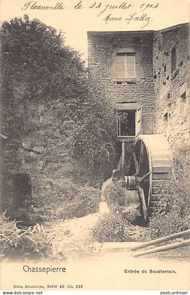 Belgique - CHASSEPIERRE (Lux.) Entrée du Souterrain - Nels Série 40 N. 223