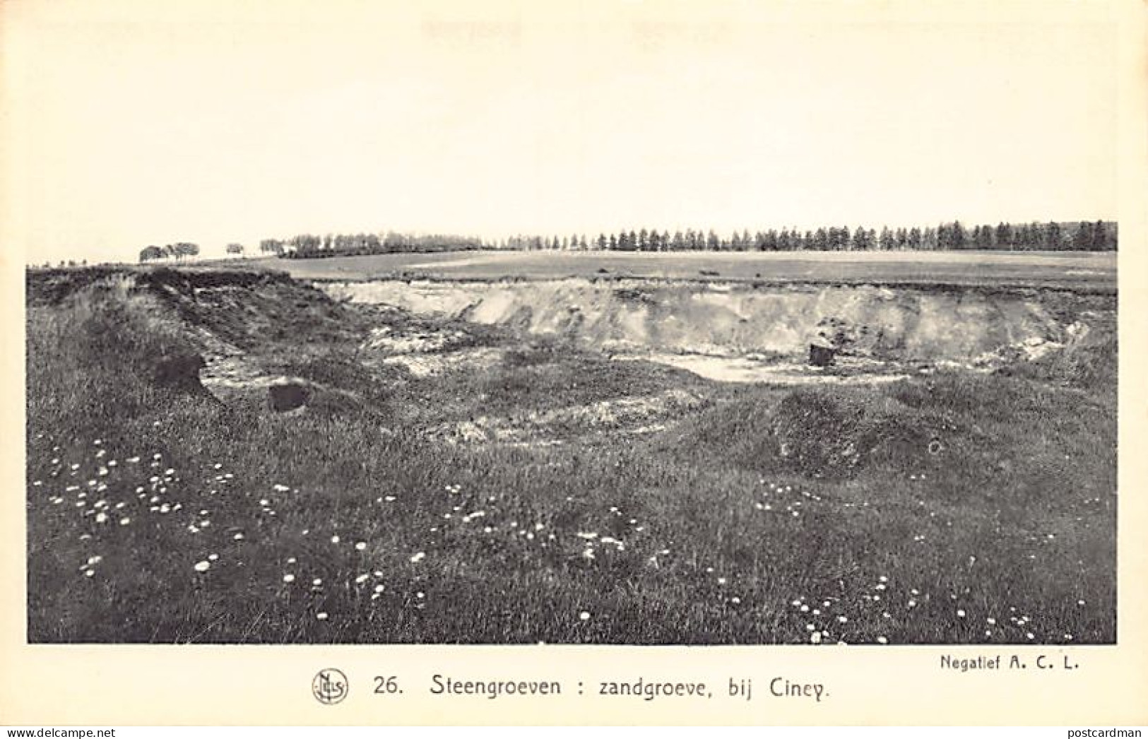 Belgique - CINEY (Namur) Carrière de sable