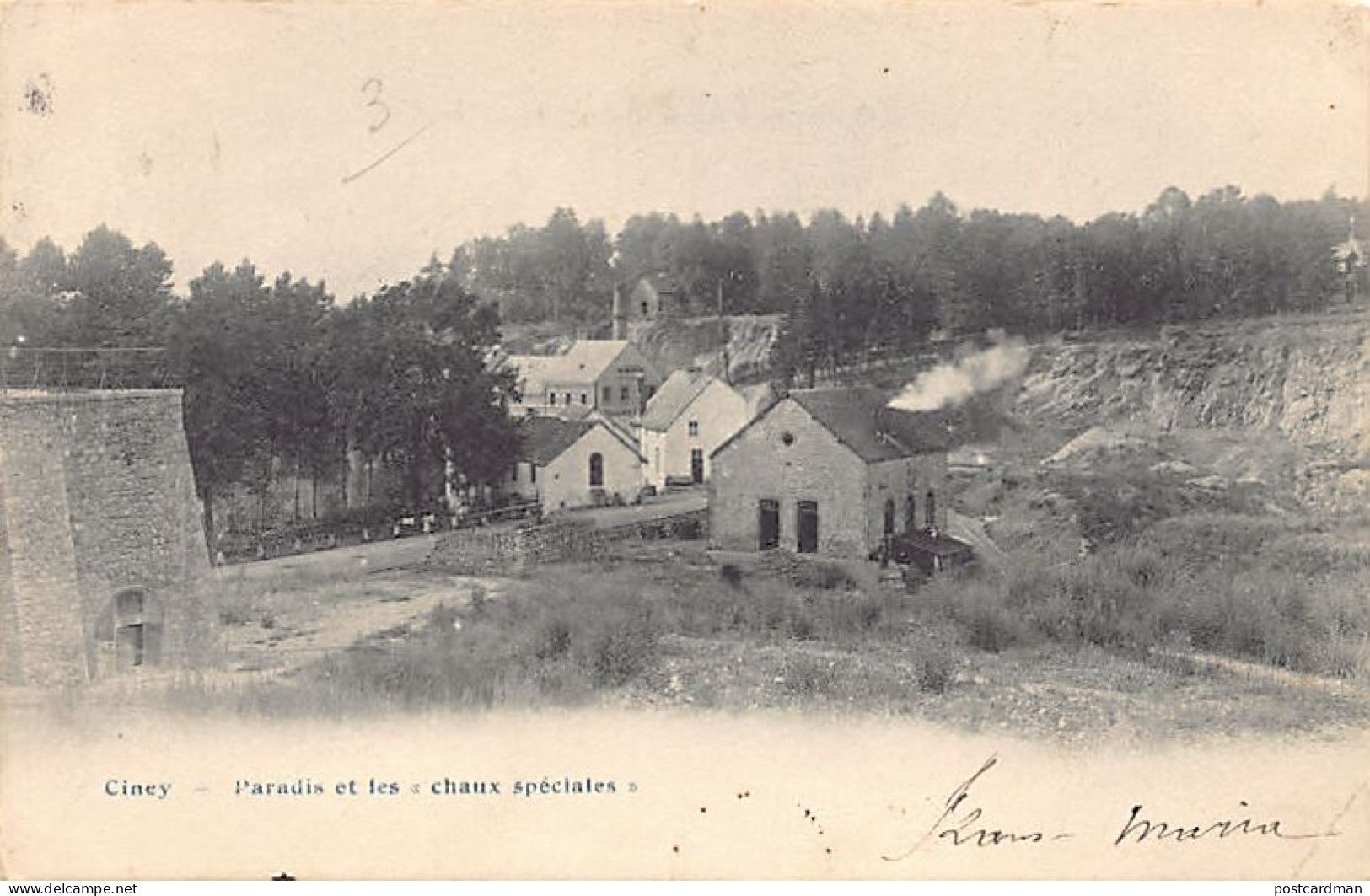 Belgique - CINEY (Namur) Paradis et les Chaux Spéciales