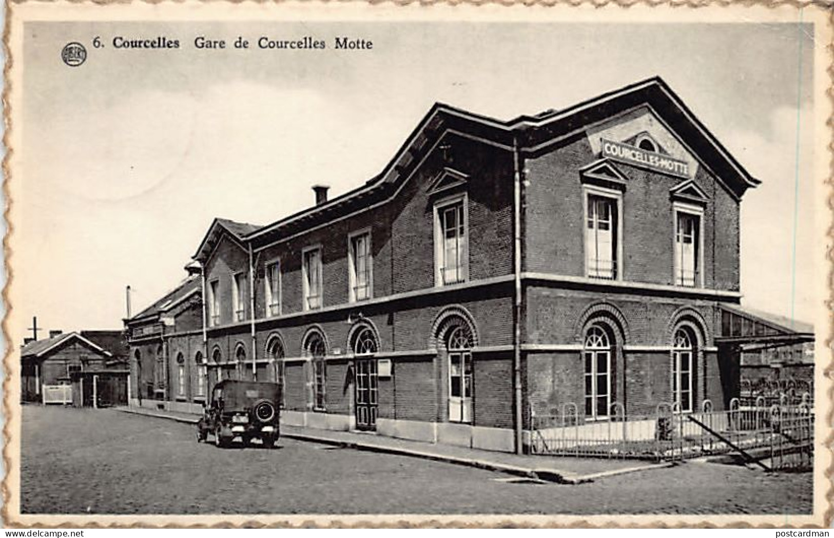 Belgique - COURCELLES (Hainaut) Gare de Courcelles Motte