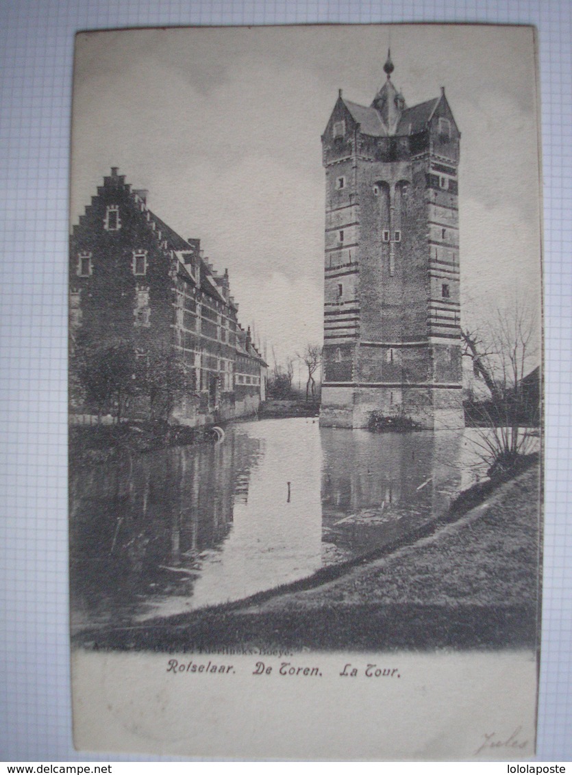 BELGIQUE - CPA - ROTSELAAR - La Tour- Belle carte précurseur