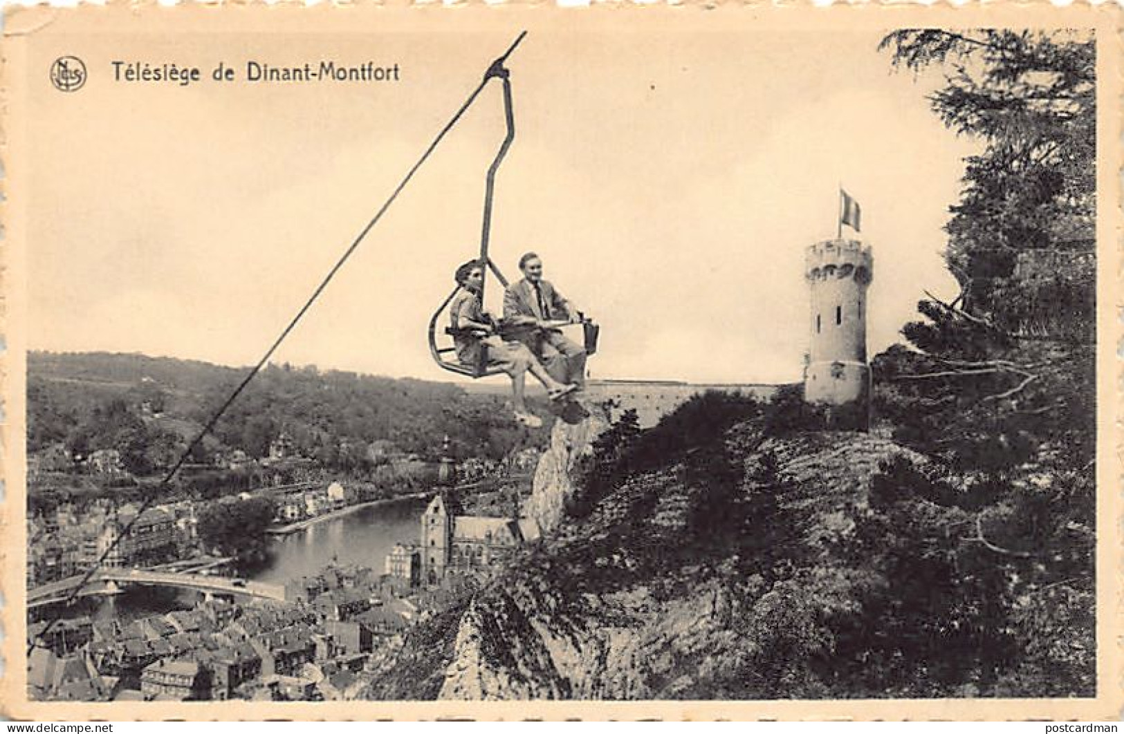 Belgique - DINANT (Namur) Télésiège de Dinant-Montfort