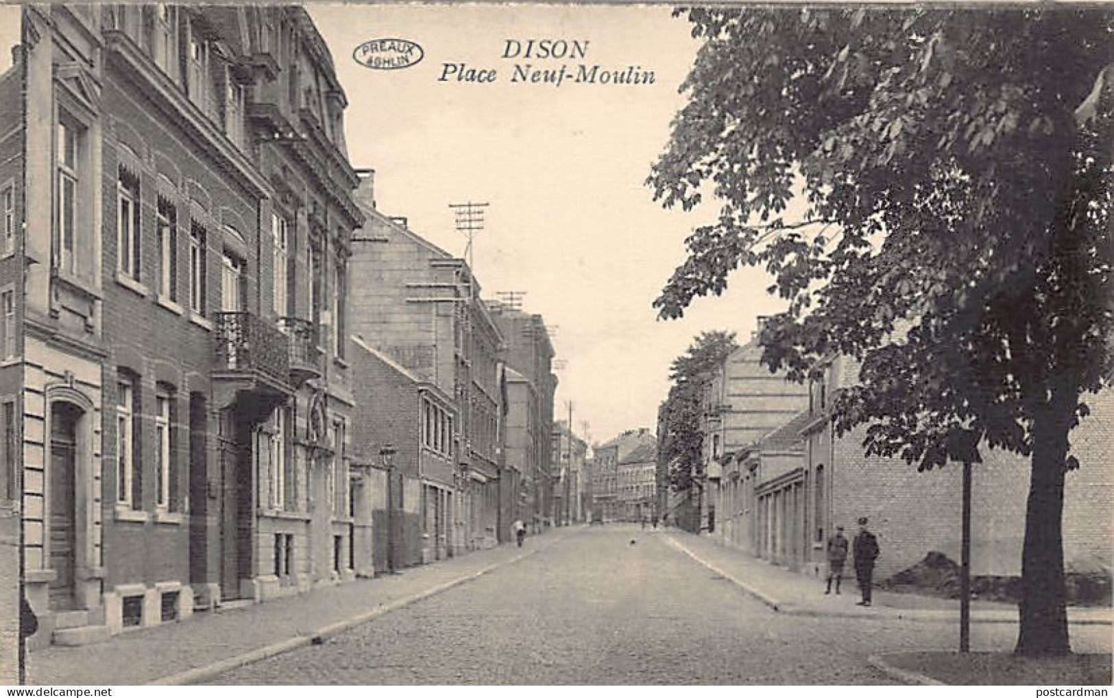 Belgique - DISON (Liège) Place Neuf-Moulin - Ed. Préaux