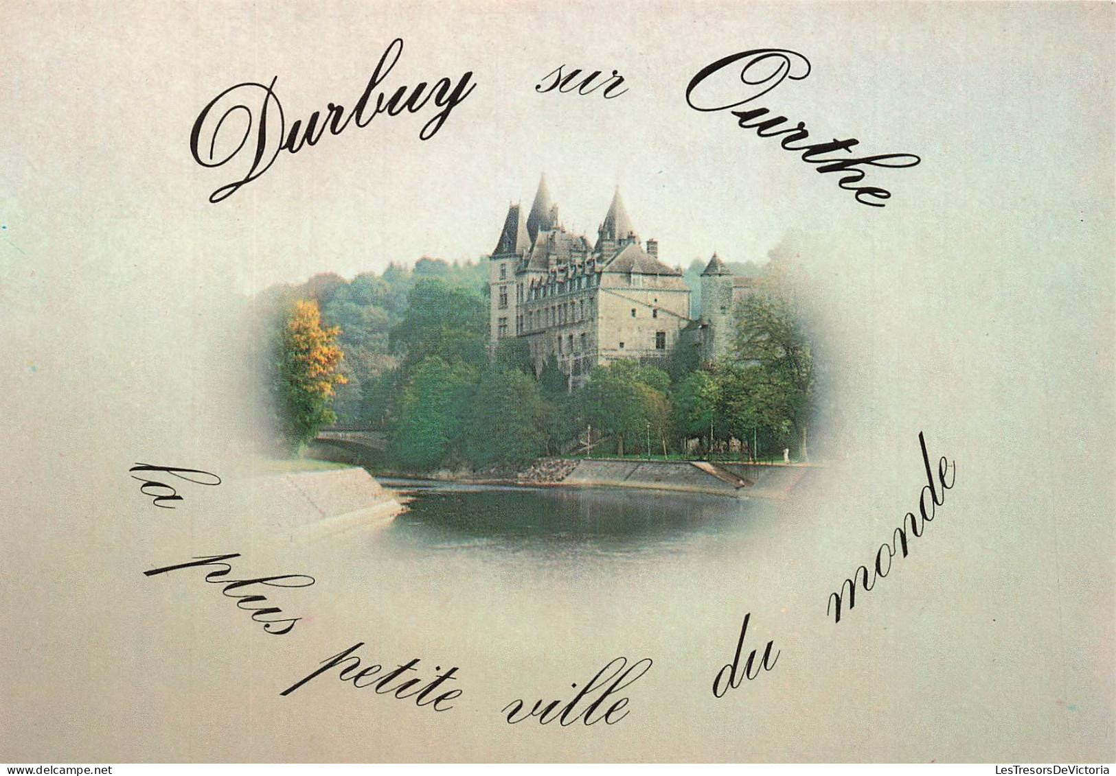 BELGIQUE - Durbuy sur Ourthe - Kleinste stad ter wereld - Petite ville - Château - Phot Ph Hachez - Carte postale