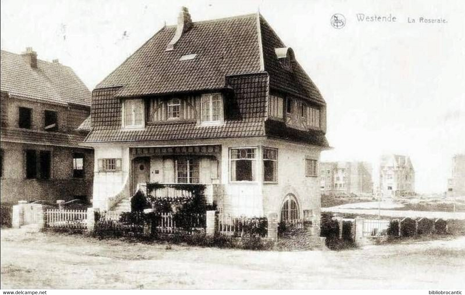 BELGIQUE/ FLANDRE OCCIDENTALE - WESTENDE < VILLA  " LA ROSERAIE "