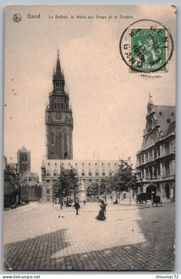 (Belgique) Flandre Orientale 017, Gent, Nels série Gand No 24, état !!