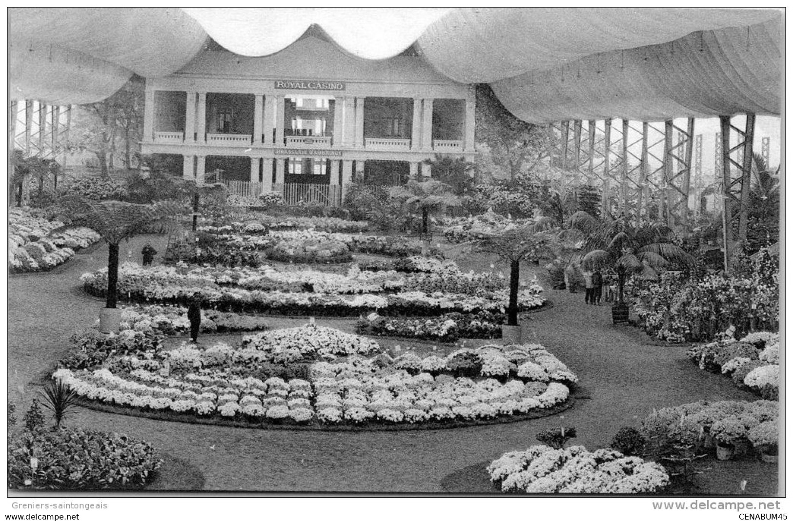 Belgique - FLANDRE ORIENTALE - GAND - Floralie 1913 vue d'ensemble