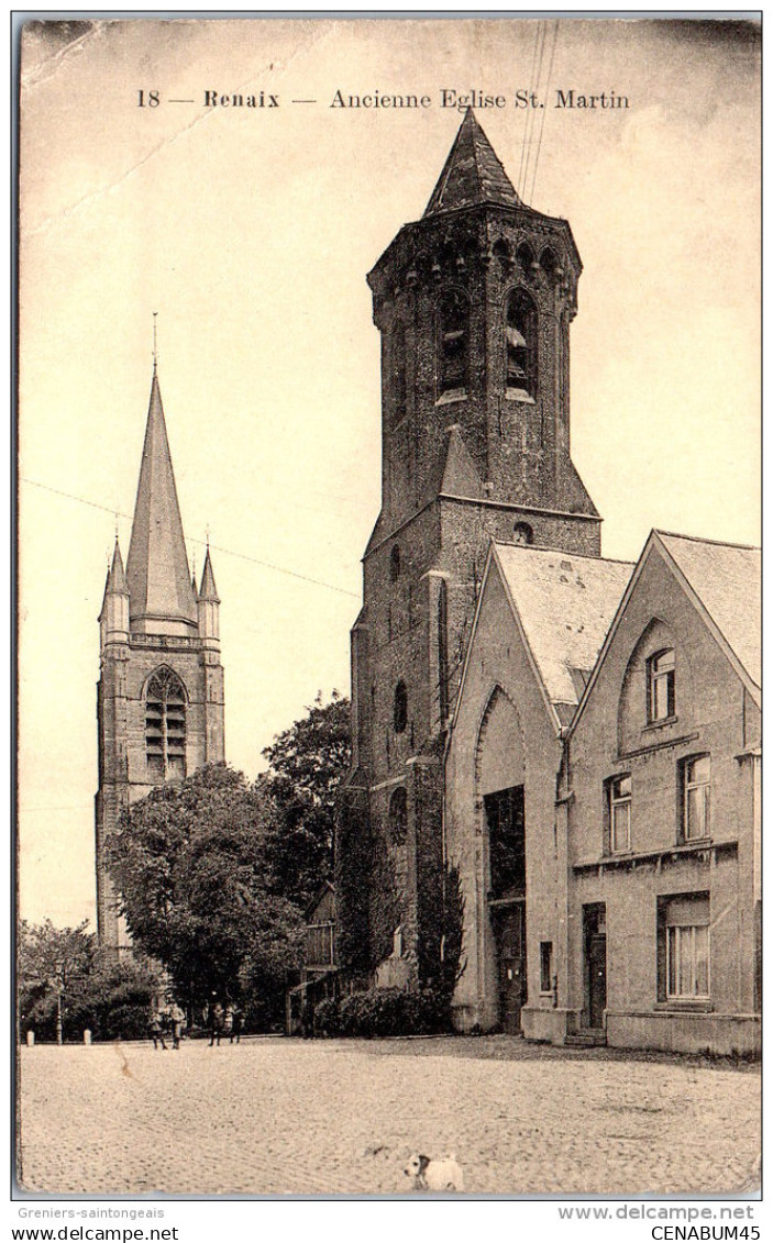 Belgique - FLANDRE ORIENTALE - RENAIX - eglise saint martin