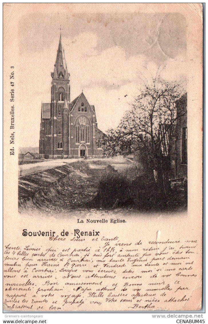 Belgique - FLANDRE ORIENTALE - RENAIX - nouvelle eglise