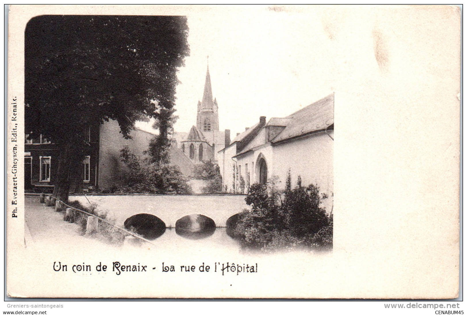 Belgique - FLANDRE ORIENTALE - RENAIX - rue de l'hopital