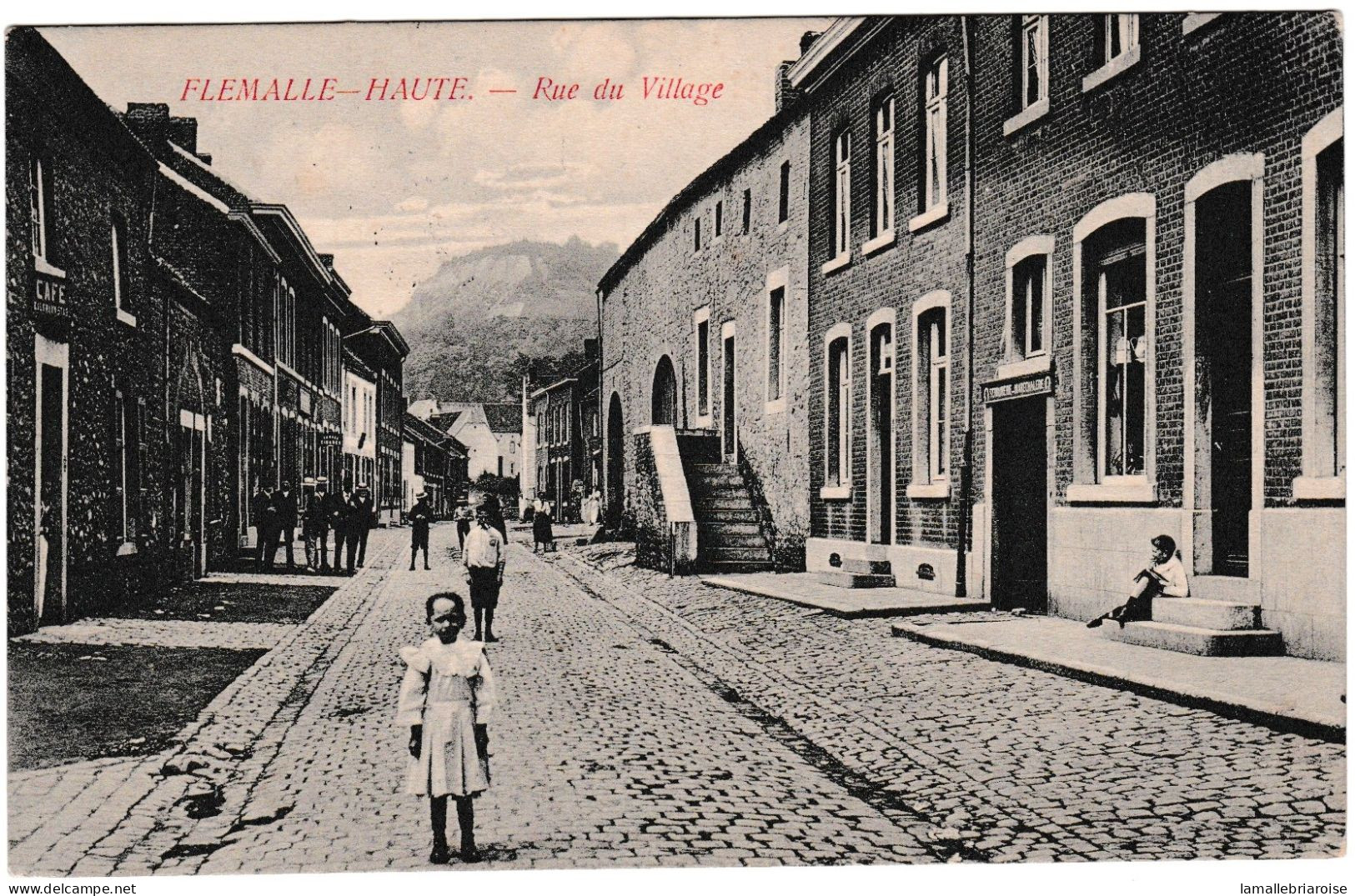 Belgique, Flemalle Haute, Rue du village