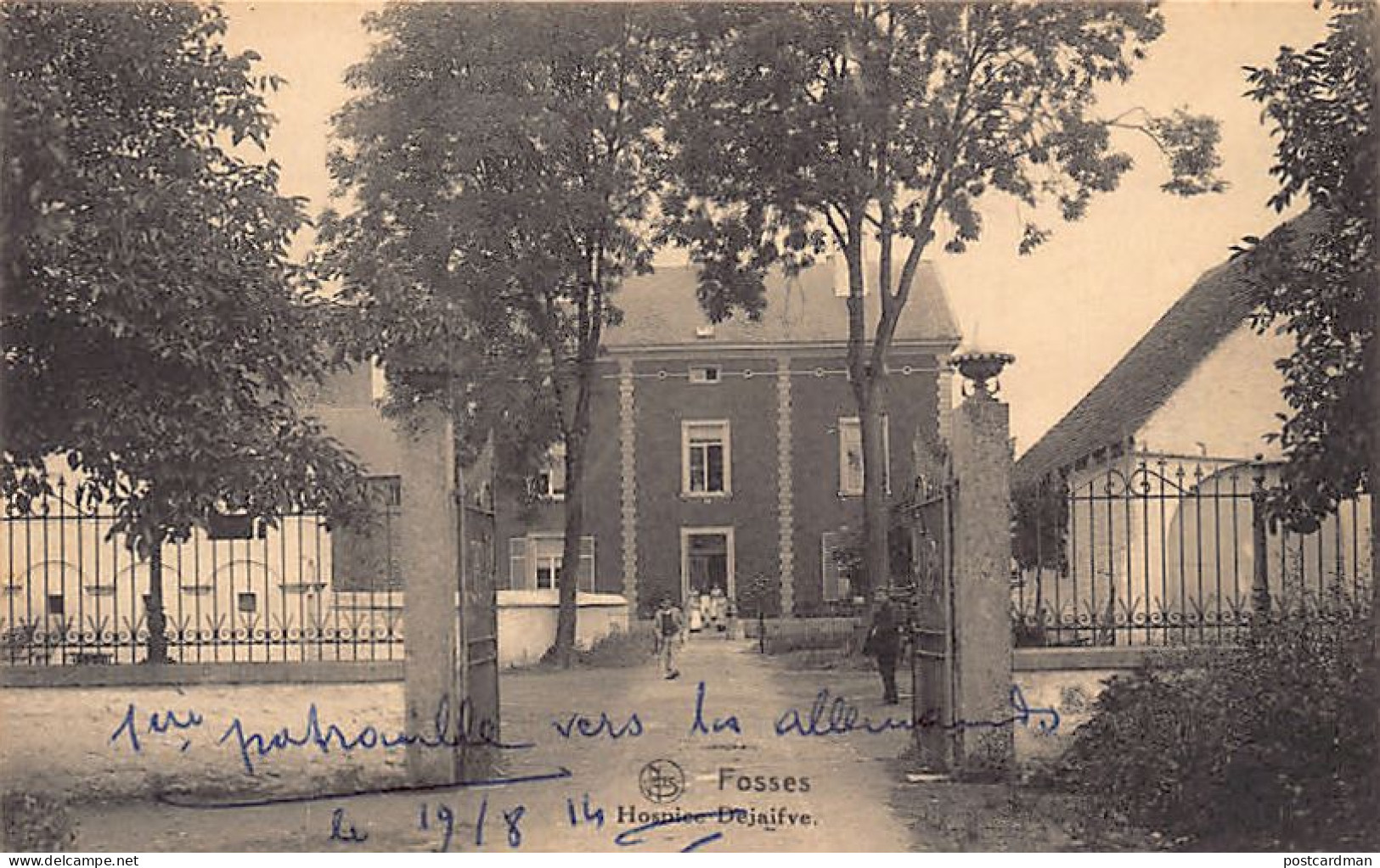 Belgique - FOSSES (Namur) Hospice Dejaifve