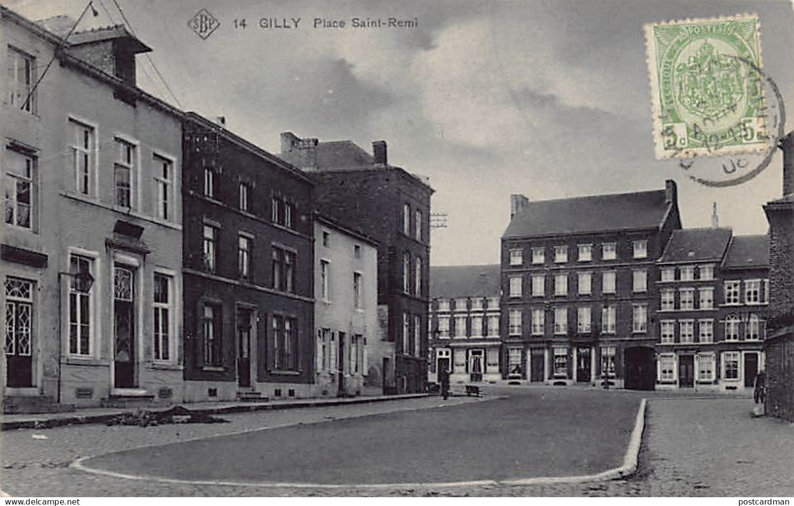 Belgique - GILLY (Hainaut) Place Saint-Rémi