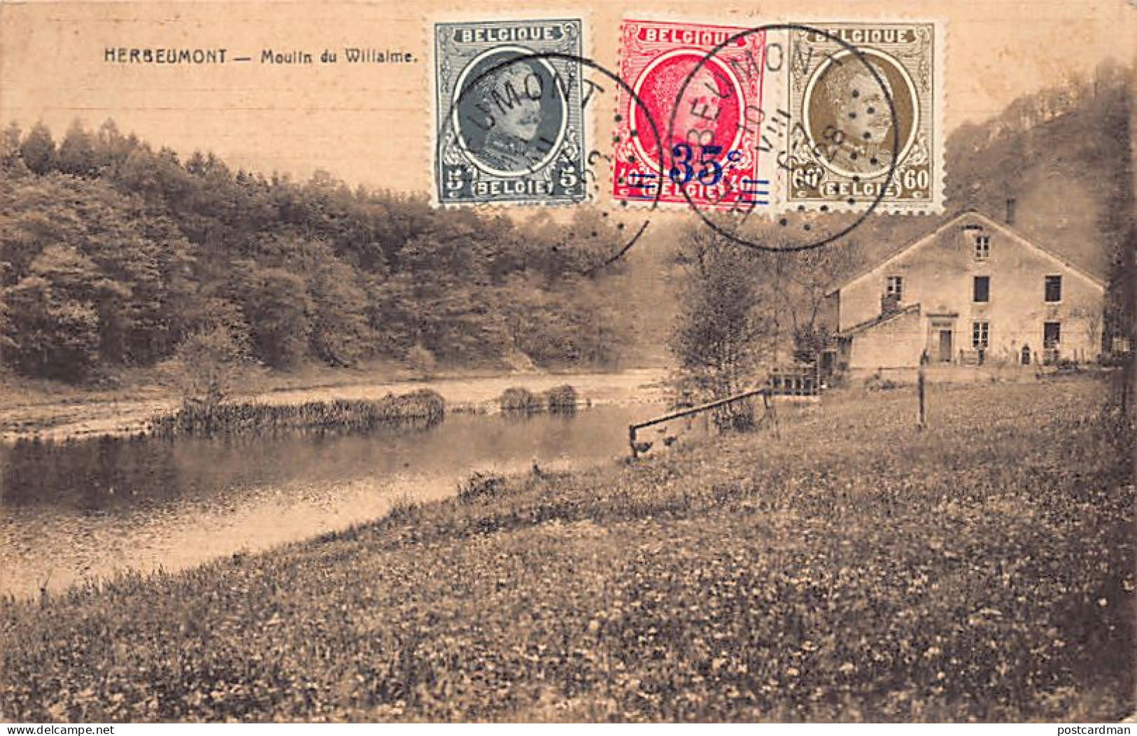 Belgique - HERBEUMONT (Lux.) Moulin du Willaime