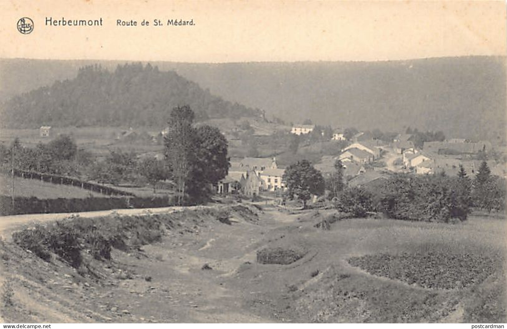 Belgique - HERBEUMONT (Lux.) Route de Saint-Médard