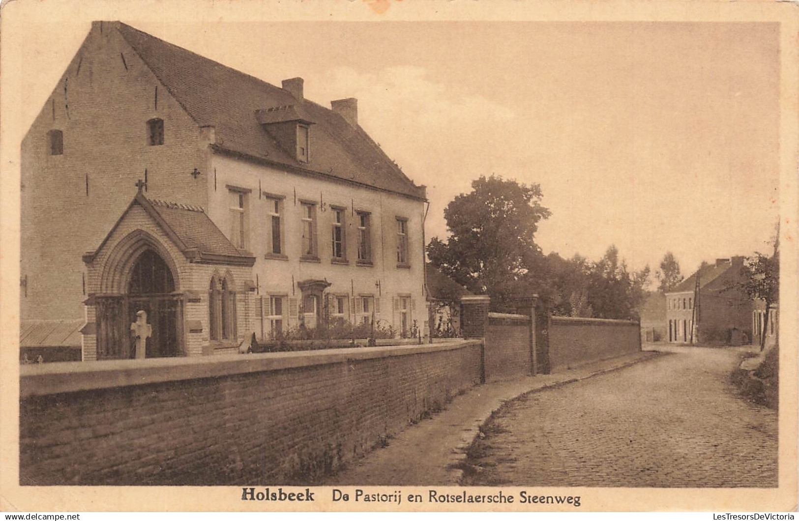 BELGIQUE - Holsbeek - Pastorij - Rotselaersche Steenweg - Emiel Wijnants Bruyninckx - Em B - Carte postale ancienne