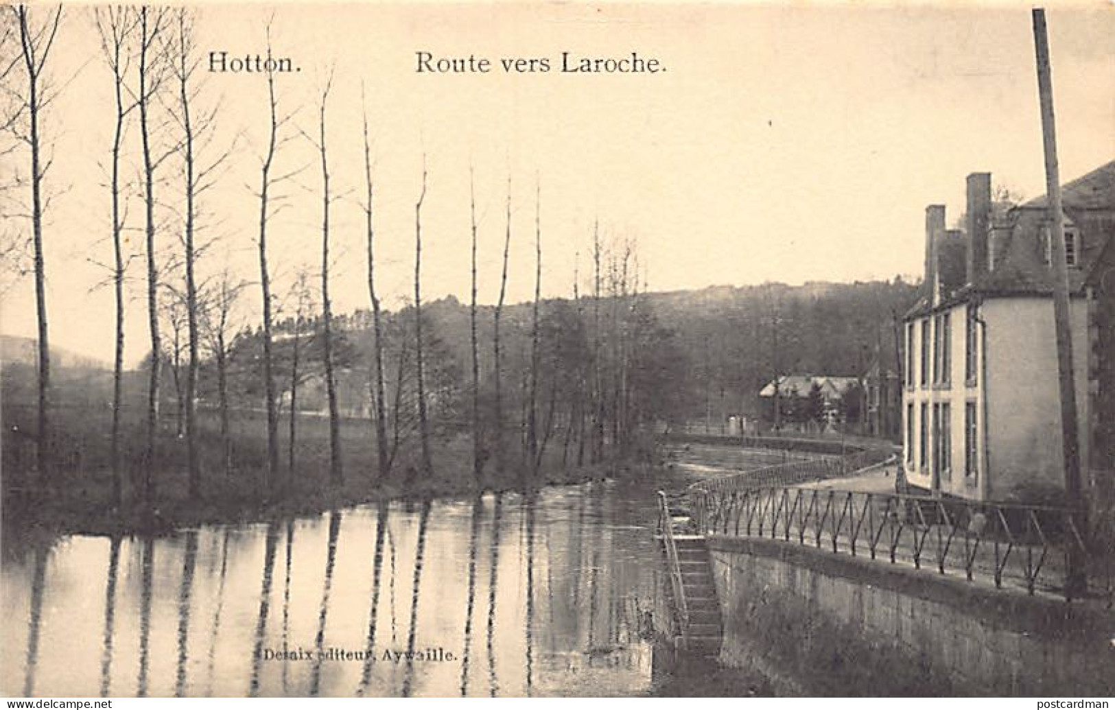 Belgique - HOTTON (Lux.) Route vers Laroche