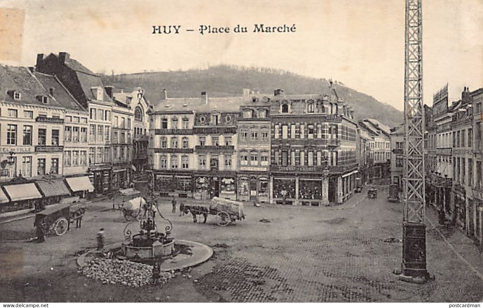 Belgique - HUY (Liège) Place du Marché