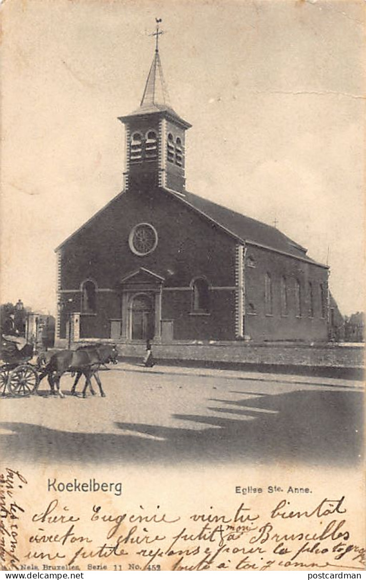 Belgique - KOEKELBERG (Brux. Cap.) Eglise Sainte-Anne - Ed. Nels Série 11 N. 452