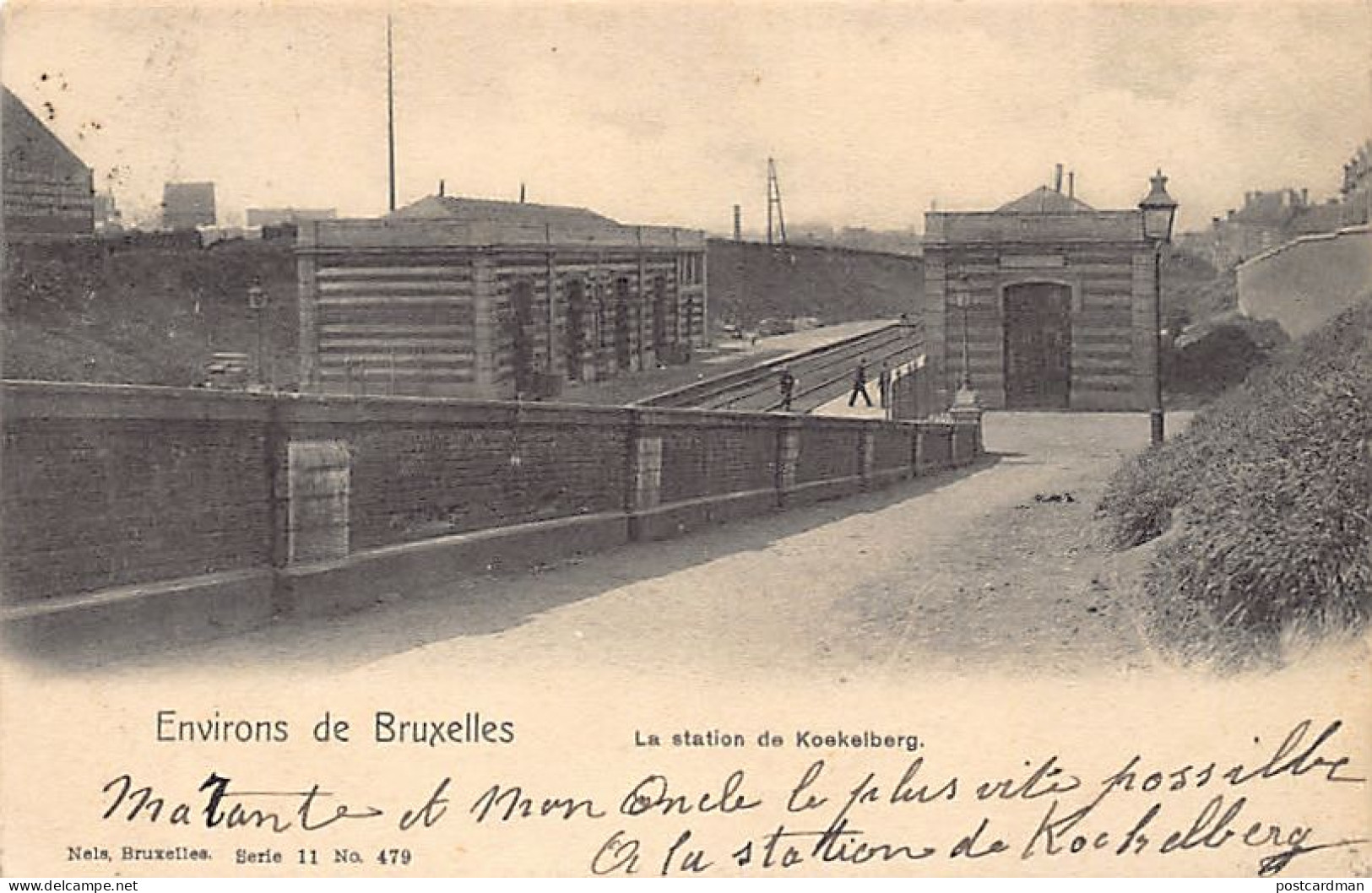 Belgique - KOEKELBERG (Brux. Cap.) La station - Ed. Nels Série 11 N. 479